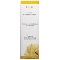 GiGi Small Cloth Epilating Strips for Face and Bikini Hair Waxing/Hair Removal, 100 Pieces