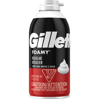 Comfort Glide Foamy Regular Shave Foam Men Shaving Foam by Gillette, 11 Ounce