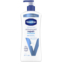 Vaseline Intensive Care Body Lotion for Dry Skin Advanced Repair Unscented Lotion Made with Ultra-Hydrating Lipids and Vaseline Jelly That Repairs Extremely Dry Skin 20.3 oz