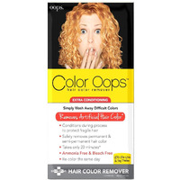 Color Oops Extra Conditioning Hair Color Remover, 1 Application, Hair Dye Remover Processes in 20 Minutes, Safely Removes Permanent & Semi-Permanent Hair Color, Ammonia & Bleach Free