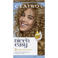 Clairol Nice'n Easy Permanent Hair Dye, 7 Dark Blonde Hair Color, Pack of 1