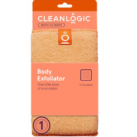 Cleanlogic Small Exfoliating Body Scrubber, 1 Count