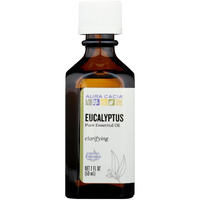 Aura cacia - Essential Oil Eucalyptus Pure - 2 Fl Oz(D0102H5K72T)