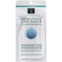 Earth Therapeutics Moisturizing Foot Socks White - 1 Pair(D0102H5KJS8)