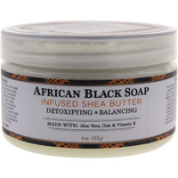 Shea Butter Infused with African Black Soap Extract by Nubian Heritage for Unisex - 4 oz Lotion