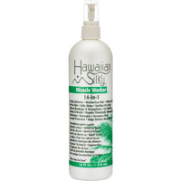 Hawaiian Silky 14-In-1 Leave In Keratin Oil, 16 oz Frizz-Free Treatment - Jojoba Oil Enriched - Damaged Scalp Solution - for Color Treated Hair Men, Women and Kids