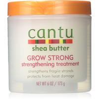 Shea Butter Grow Strong Strengthening Treatment by Cantu for Unisex - 6 oz Treatment