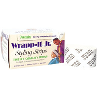 Graham Professional Beauty Wrapp-It Jr Styling Strips, White