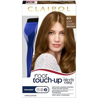 Clairol Root Touch-Up by Nice'n Easy Permanent Hair Dye, 6G Light Golden Brown Hair Color, Pack of 1