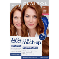 Clairol Root Touch-Up by Nice'n Easy Permanent Hair Dye, 6R Light Auburn/Reddish Brown Hair Color, Pack of 2