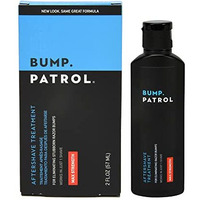 Bump Patrol Maximum Strength Aftershave Formula - After Shave Solution Eliminates Razor Bumps and Ingrown Hairs - 2 Ounces