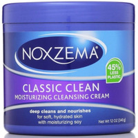 Noxzema Classic Clean Cream Moisturizing Cleansing, 12 oz