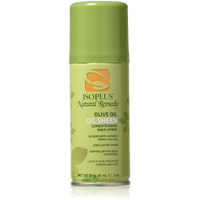 Isoplus Natural Remedy Olive Oil Sheen Conditioning Hair Spray, 2 oz