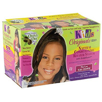 Kids Originals by Africa's Best Natural Conditioning Relaxer System, No Lye Formula, For Kids Coarse Hair, enriched Extra Virgin Olive Oil, Shea Butter, and Vitamin E