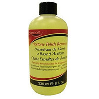 Super Nail Acetone Polish Remover, 8 Ounce