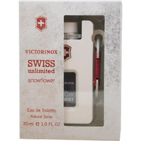 Swiss Unlimited Snowflower by Victorinox Eau De Toilette Spray 1 oz(D0102HA59AY.)