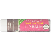 Soothing Touch, Lip Balm, Vegan, Vanl Chai, 12 in a case Net WT.25 OZ (7g)