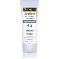 Neutrogena Ultra Sheer Dry-Touch Water Resistant and Non-Greasy Sunscreen Lotion with Broad Spectrum SPF 45, 3 fl. oz