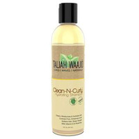 Taliah Waajid Curls, Waves and Naturals Clean-N-Curly Hydrating Shampoo - This hydrating shampoo is designed to gently cleanse, replenish moisture to dry hair and scalp 8oz