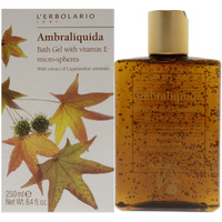 Bath Gel with Vitamin E Micro-Spheres - Ambraliquida by LErbolario for Unisex - 8.4 oz Shower Gel