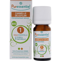 Organic Essential Oil - Cinnamon Ceylan by Puressentiel for Unisex - 0.17 oz Oil