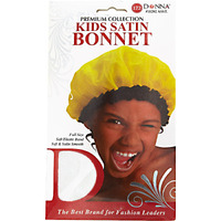 Donna Collection Kids Satin Bonnet Assorted, 1 Ea