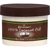Cococare 100% Coconut Oil 7 Ounce Jar (207ml) (3 Pack)