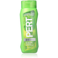 Pert Plus 2-in-1 Shampoo & Conditioner, Normal Hair, Green Tea, 13.5 Fl Oz
