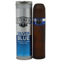 Cuba Silver Blue by Cuba, 3.3 oz Eau De Toilette Spray for Men