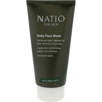 Mens Daily Face Wash by Natio for Men - 5.2 oz Cleanser