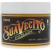 Suavecito Pomade Firme (Strong) Hold 4 oz, 1 Pack - Strong Hold Hair Pomade For Men - Medium Shine Water Based Wax Like Flake Free Hair Gel - Easy To Wash Out - All Day Hold For All Hair Styles