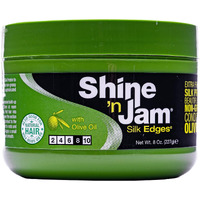 Shine-n-Jam Silk Edges by Ampro for Women - 8 oz Gel