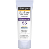 Neutrogena Ultra Sheer Dry-Touch Sunscreen SPF 55 3 oz (Pack of 4)