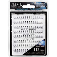 Ardell Black False Eyelashes Multipack Knot-Free Individuals Medium (D0102H2cQEV)
