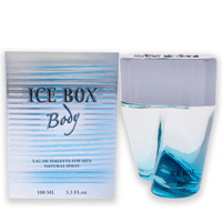 Ice Box Body by New Brand for Men - 3.3 oz EDT Spray