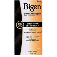 Bigen Permanent Powder Hair Color 58 Black Brown 1 Ea