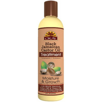 OKAY | Black Jamaican Castor Oil | Treatment for All Hair Types/Textures | Repair, Moisturize, Grow Healthy Hair | With Argan Oil & Shea Butter | Free Of Parabens, Silicones, Sulfates | 8 Oz