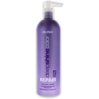 Deepshine Color Repair Sulfate-Free Shampoo by Rusk for Unisex - 25 oz Shampoo