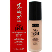Active Light Activating Perfect Skin Foundation SPF 10 - 007 Rose by Pupa Milano for Women - 1.01 oz Foundation