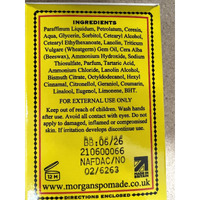 MORGAN's POMADE "The Original" Simply takes the grey away! 3.53 oz (100 g) - 2PACK