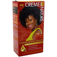 Creme Of Nature Color #1.0 Intense Black Exotic Shine (3 Pack)
