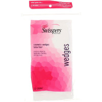 Swisspers Cosmetics Wedges 32 Count (Latex-Free) (3 Pack)