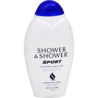 SHOWER TO SHOWER Body Powder, Sport 13 oz