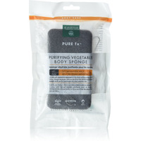 Earth Therapeutics Purifying Vegetable Body Sponge Infused with Medicinal Charcoal New
