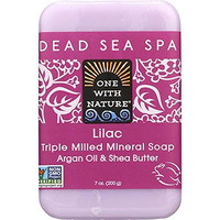 One With Nature Soap Bar Lilac