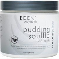 EDEN BodyWorks Coconut Shea Pudding Souffle |16 oz | Refresh & Moisturize Curls, Soft Hold, Add Shine - Packaging May Vary