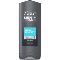 Dove Men + Care Body & Face Wash, Clean Comfort, 13.53 Fl Oz (Pack of 2)