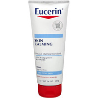 Eucerin Skin Calming Natural Oatmeal Enriched Creme 14 oz (Pack of 2)