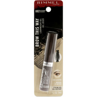Brow This Way Lightweight Gel - 002 Medium Brown by Rimmel London for Women - 0.17 oz Eyebrow Gel