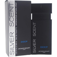 Silver Scent Deep by Jacques Bogart, 3.4 oz Eau de Toilette Spray for Men